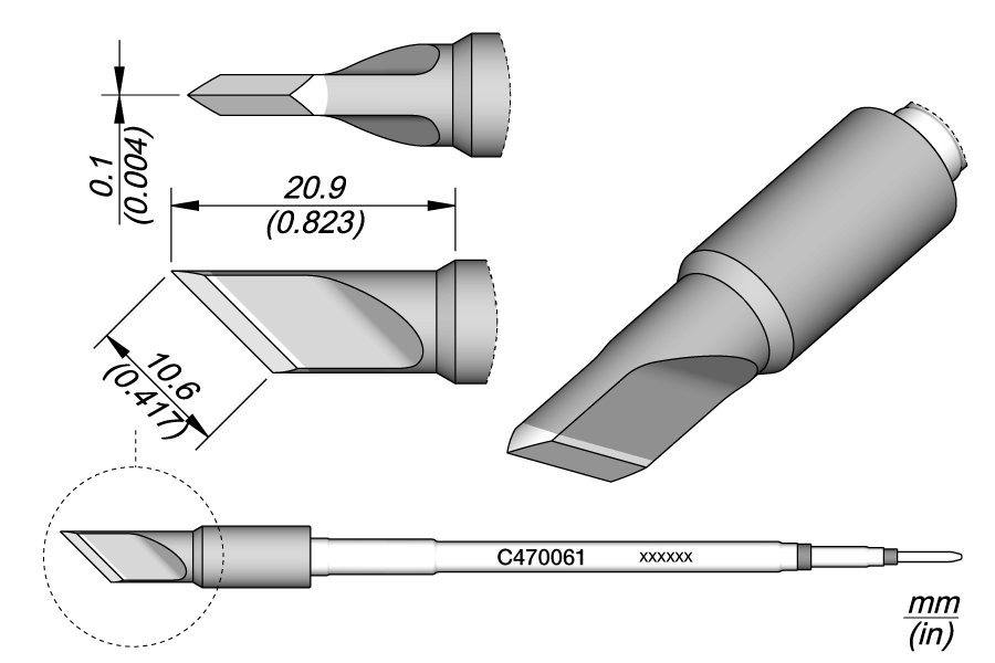 C470061 - Knife Cartridge 10.6